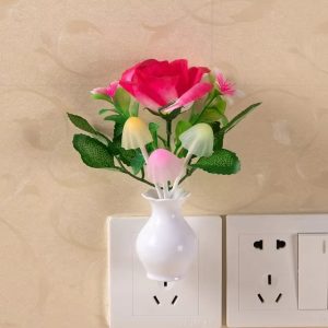 LED Sensor Mushroom Night Light